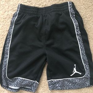 Jordan shorts boys size 7 black